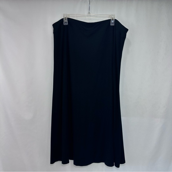 J. Jill Black A-Line Skirt 2X - Picture 2 of 6